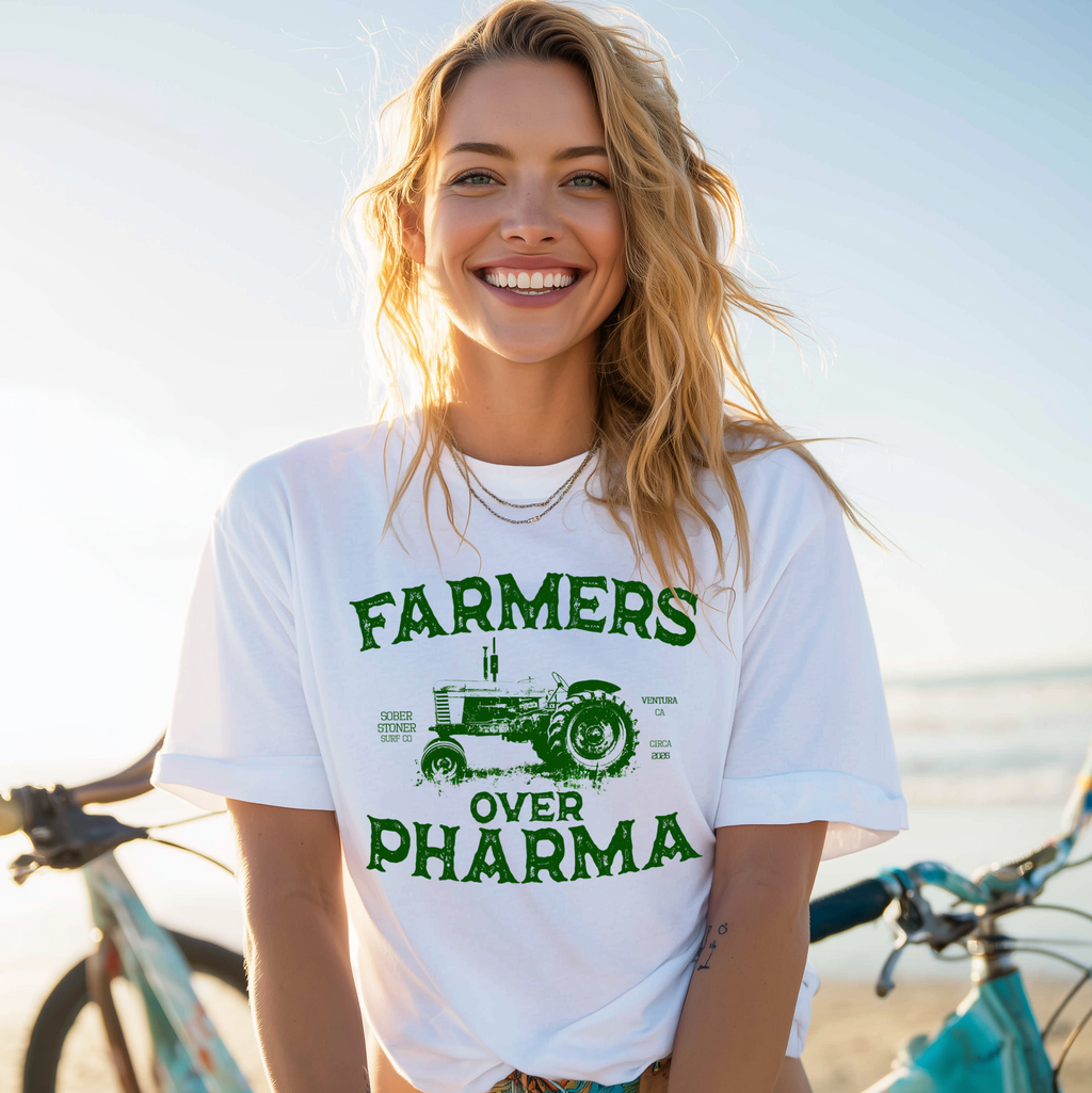 Farmers over Pharma - Screenprint
