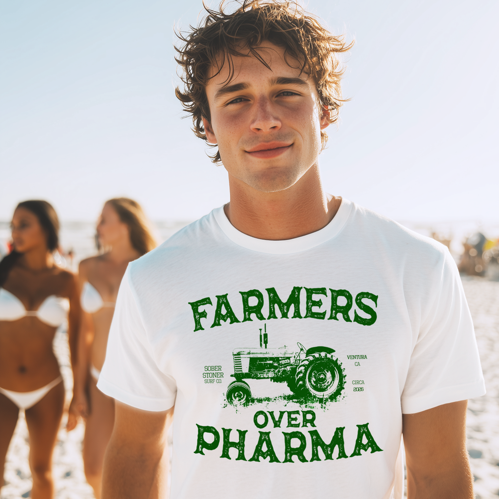Farmers over Pharma - Screenprint