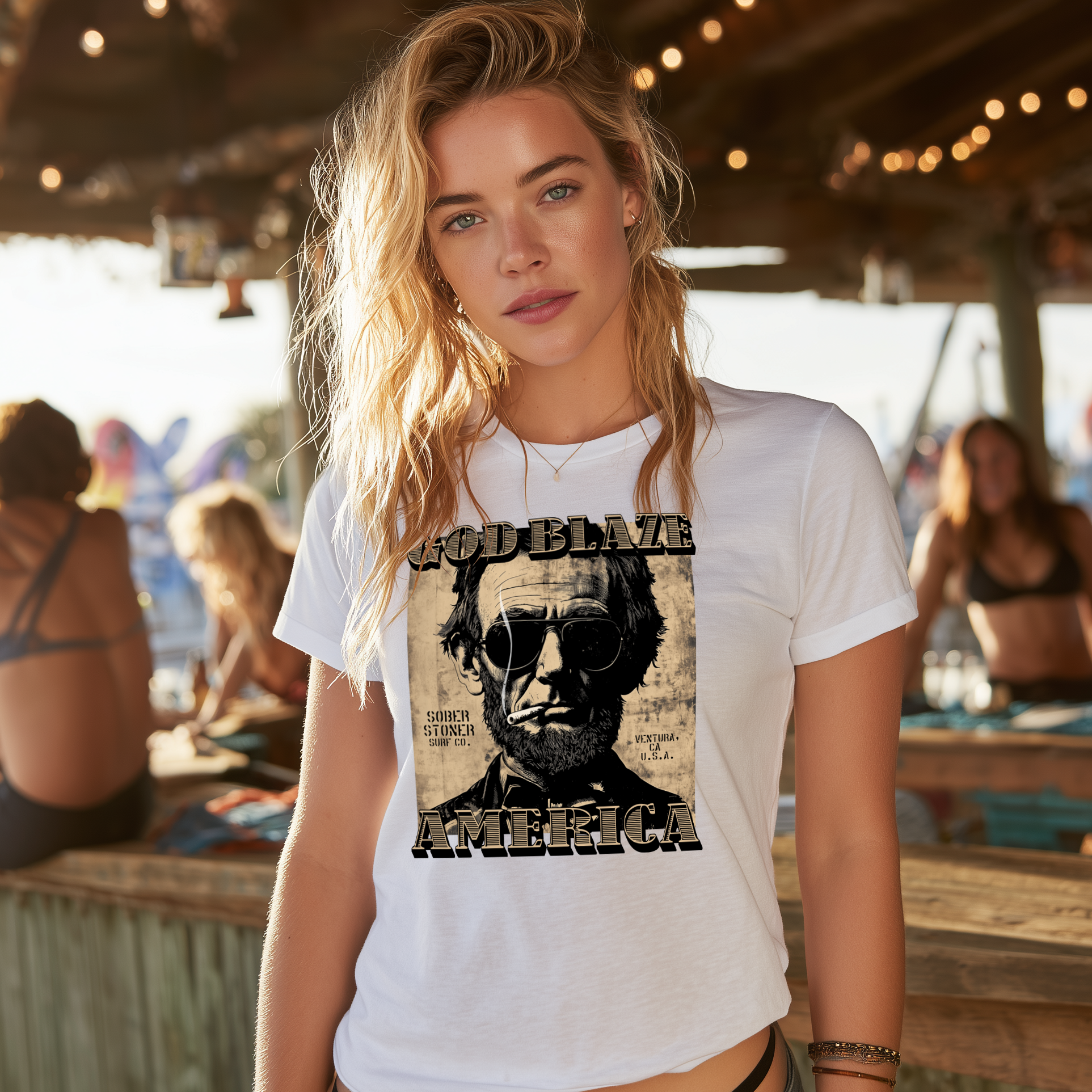 God Blaze America – Vintage Abe