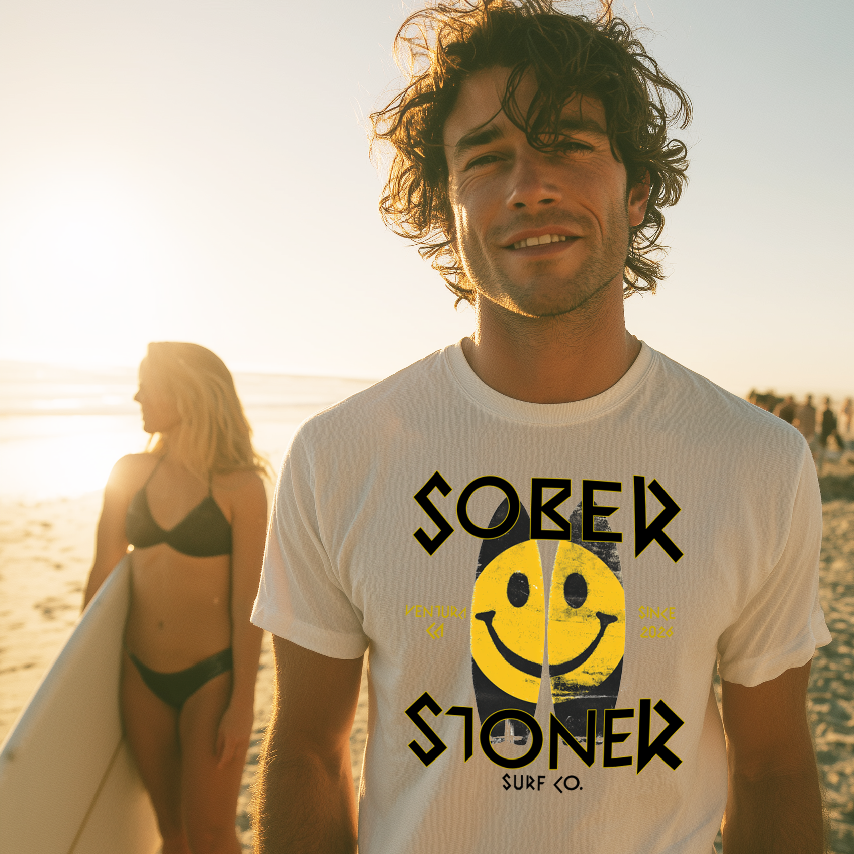 Mr. Smiley Gone Surfin’