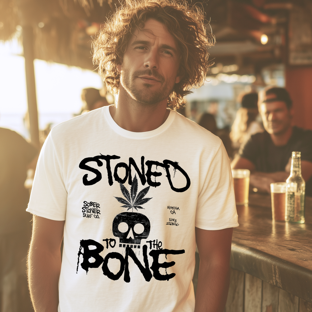 Stoned to the Bone - Skull Pot